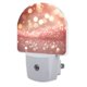 thumbnail image 1 of Luz nocturna sndheke Rosa rosa con glitter, de enchufe, 0,5 W, 1 of 7