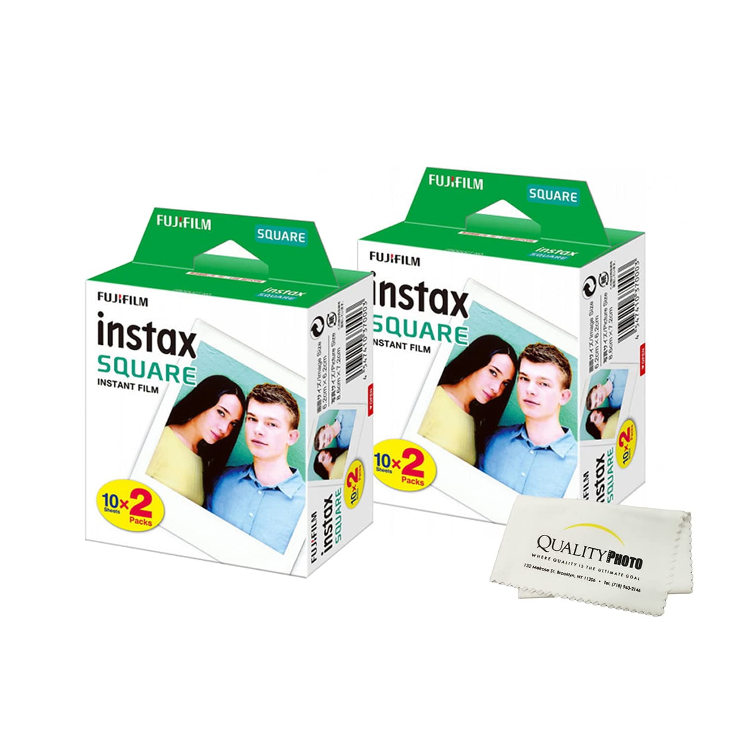 Película Instantánea Fujifilm Instax Square 40 Expositions Para Cámara