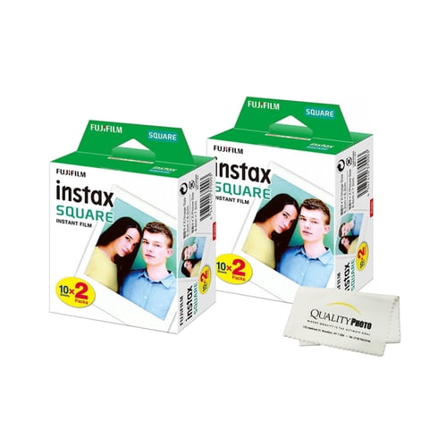 Película Instantánea Fujifilm Instax Square 40 Expositions Para Cámara