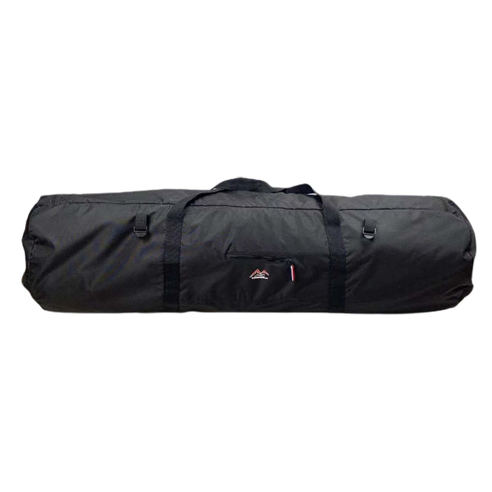 Magideal - Bolsa De Almacenamiento Para Tienda De Campaña, Organizador, Mochila Con Asas Dobles, Bolsa De Mano De 43 Pulgadas X 15 Pulgadas X 15 Pulgadas Para Vi Negro
