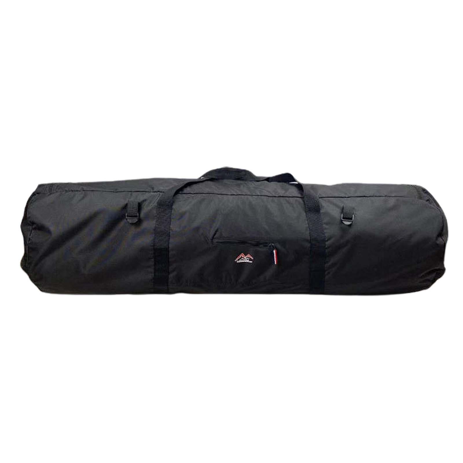 Magideal - Bolsa De Almacenamiento Para Tienda De Campaña, Organizador, Mochila Con Asas Dobles, Bolsa De Mano De 43 Pulgadas X 15 Pulgadas X 15 Pulgadas Para Vi Negro