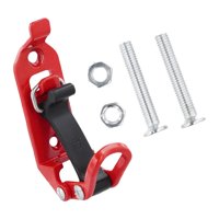 Magideal - Soporte De Palas Para Portaequipajes, Abrazadera De Goma Metálica Resistente Al Desgaste, Soporte De Martillo Portátil De Inserción Rápida, Abrazadera Rojo