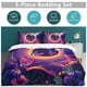 thumbnail image 5 of Caterpie Bed Duvet Cover Funny Anime Cartoon Bedding Sets Lightweight 3 Piece Comforter Sets, 5 of 5