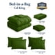 thumbnail image 2 of Juego de edredón LANE LINEN 7 piezas para cama California King en color oliva, 2 of 9