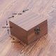 thumbnail image 5 of Caja de madera LONMAIX 9 cm, nogal, para joyería y regalo, 5 of 9