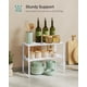 thumbnail image 4 of Armario organizador de estantes SONGMICS Kitchen Set 2 Cloud White, 4 of 8