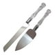 thumbnail image 1 of Set Cuchillo Y Servidor De Acero Para Torta, 1 of 3