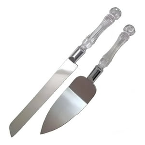 Disparo - Set Cuchillo Y Servidor De Acero Para Torta