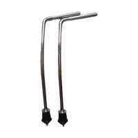 Bothyi - 2 Accesorios De Tambor, Soporte De Tambor De Metal Resistente, Patas De Tambor Duraderas, Piezas De Tambor