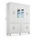 thumbnail image 3 of Closet con Espejos 10 Puertas Blanco, 3 of 3