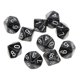 thumbnail image 2 of 10pcs Dados De Diez Lados D10 Jugando D&D RPG Juegos De Fiesta Dados Negro, 2 of 4