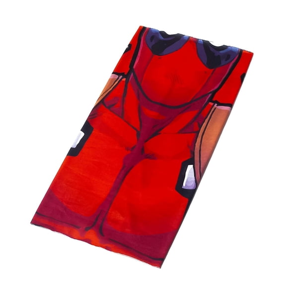 Polaina para cuello Marvel Deadpool Concept One negra de poliéster