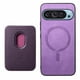 thumbnail image 1 of Funda de Cuero Magnética con Tarjetero para Google Pixel 9 Pro Cubierta Delgada Morado, 1 of 5