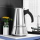 thumbnail image 5 of Cafetera de café espresso London Sip Moka de acero inoxidable, 5 of 7