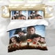 thumbnail image 5 of Los Miserables Conjunto de sábanas temático, trío de piezas, cómodo y amigable con la piel, diseño único, regalo de decoración para el hogar para familiares, amigos y fans,140cm *210cm, 5 of 6