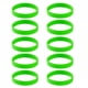 thumbnail image 2 of 10 Piezas / Paquete En Blanco Pulseras De Silicona De Moda Pulsera De Goma Verde, 2 of 5