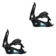 thumbnail image 5 of Fijaciones De Snowboard Para Niños Deportes De Invierno Patinaje Práctico Para Snowboard XS Negro Azul, 5 of 5
