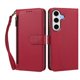 thumbnail image 3 of Funda con Billetera para [Samsung Galaxy S24 FE] con Bolsillo Zipper y Tarjetero Rojo, 3 of 6