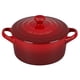 thumbnail image 1 of Mini-Round Cocotte Le Creuset, gres, 414 ml, color cereza, 1 of 6