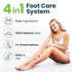 thumbnail image 3 of Set de pedicura Foot Cure, exfoliante y eliminador de callos con árbol de té, 3 of 9