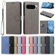thumbnail image 1 of Funda Cartera de PU para Google Pixel 11 Pro XL con Tarjetas, Gris, 1 of 6