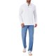 thumbnail image 2 of INSPIRE CHIC Edición Camisetas de Polo de Golf para Hombre con Botones de Contraste, Cuello con Bolsillo y Mangas Largas M Blanco, 2 of 6