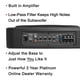thumbnail image 3 of Subwoofer para coche BOSS Audio Systems BAB10 1200 W, perfil bajo, 10 pulgadas, 3 of 3