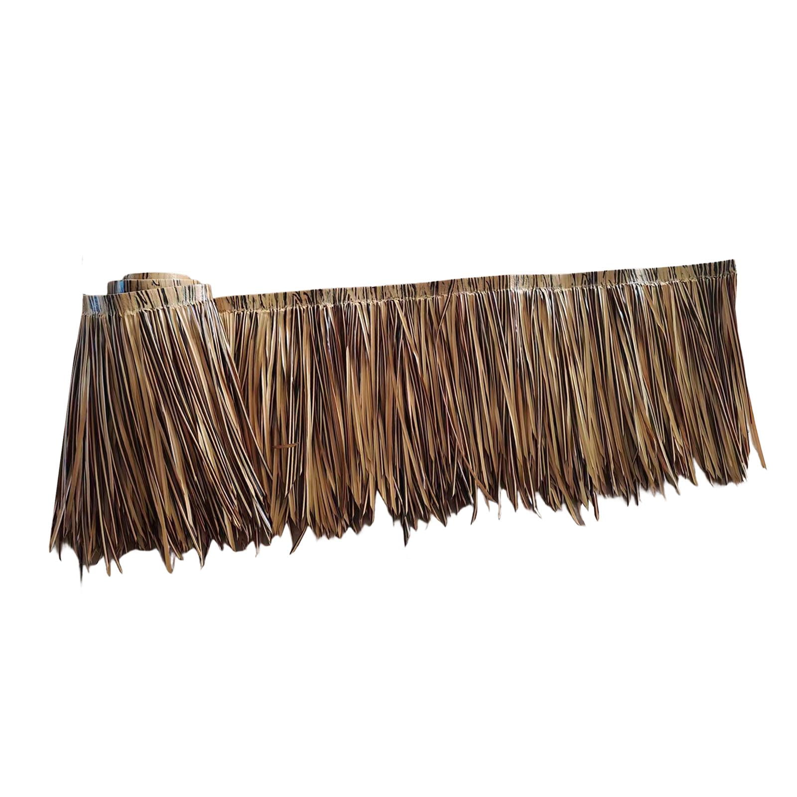 Magideal - Rollo De Palma Artificial Para Decoración, 39,4x19,7 Pulgadas, Hierba De Cabaña Realista, Multiusos, Impermeable, Duradero, Material Sintético Pe Para Estilo C