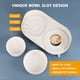 thumbnail image 4 of Juego de cuencos para comida y agua Raised Cat AHX con soporte antideslizante, 4 of 6