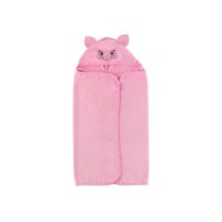 Toalla Capucha De Algodón Bordado Gata - 75 X 100Cm - 300 G/M² - Teka