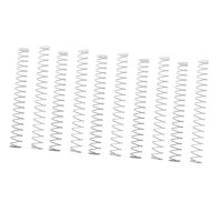 Magideal - 10 Piezas De Resorte De Compresión, Resorte De Hierro Rectangular, Resorte De Alambre Cuadrado Para Reparación De Amortiguación De Impactos De Garaje, 19 X 21 X 07 Cm