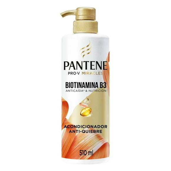 Acondicionador Pantene Antiquiebre Biotinamina B3, 510 ml