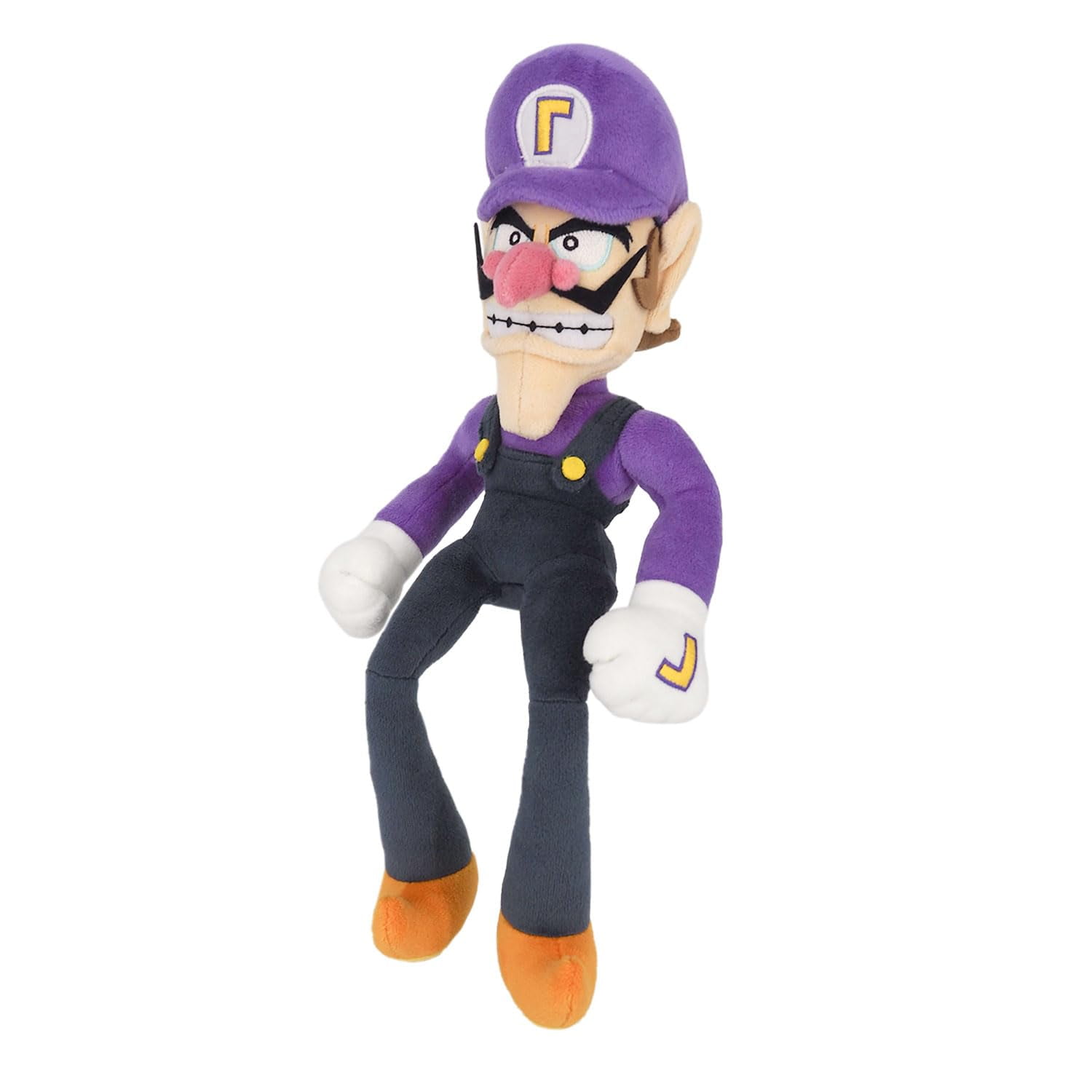 Peluche Sanei Super Mario All Star Collection Waluigi 12,5 Cm
