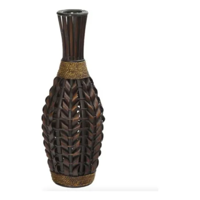 Genérico - Florero Jarrón Decorativo Trenzado Moderno 70 Cm M5