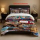 thumbnail image 1 of The Big Bang Theory Collage Poster Pays Tribute to Classic Scenes And Character Patterns Three-Piece Set Soft And Comfortable Bedding Set Available in All Seasons, 1 of 5