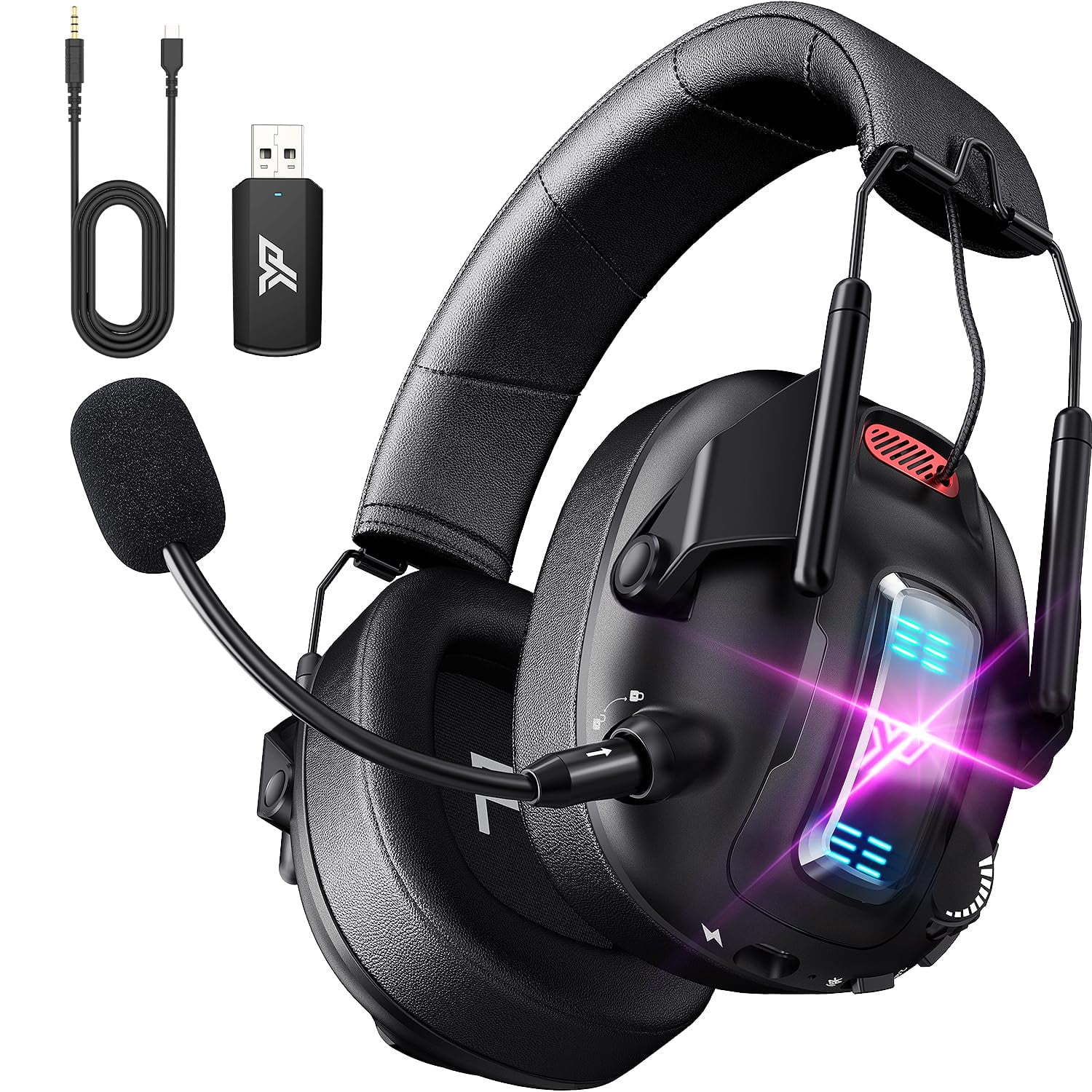 Auriculares Inalámbricos Para Juegos Ypbdan Yp-1 Para Ps5, Ps4, Pc, Mac