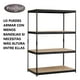 thumbnail image 4 of Estante Acero Ranurado 120x60x180 cm 5 Band. 1375 Kg, 4 of 8