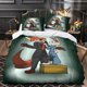 thumbnail image 1 of Cartoon Zootopia Bedding Set 3d Printed Quilt Cover Pillowcase Duvet Cover Set Children's quilt cover Bed Sheets, 1 of 5