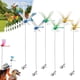 thumbnail image 1 of 12 clips libélula repelente insectos 3D artificial decoración jardín sombrero, 1 of 8
