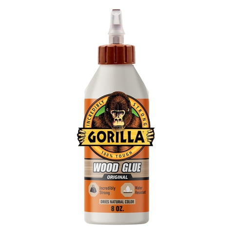Wood Glue Gorilla, 240 Ml, Color Madera Natural, Paquete De 1