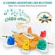 thumbnail image 2 of Juego de dominó Mexican Train Yinlo con sonido real de tren, 2 of 7