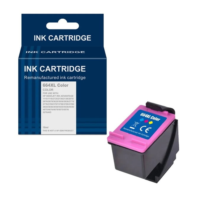 Gtc - Tinta 664 Xl Tricolor Compatible Con 1115-2135-3635 2345