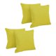 thumbnail image 1 of Cojín Blazing Needles para interiores y exteriores, cuadrado, color lima, 45 cm, 1 of 2