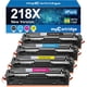 thumbnail image 1 of Cartuchos de tóner MyCartridge 218X de alto rendimiento, paquete de 4 unidades para HP, 1 of 8