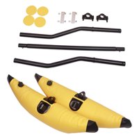 Ioensy - Sistema De Estabilización De Kayak Kit De Brazos De Varillas De Flotador De Estabilizador Inflable Amarillo