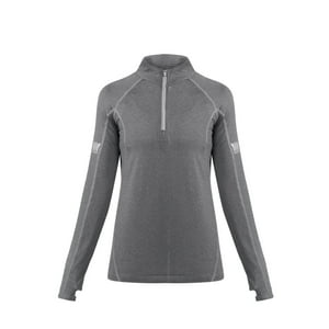 Hardwork - Polera Dry Fit Hw Spx Manga Larga Mujer Carbon Grey