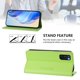 thumbnail image 3 of Funda Billetera con Soporte para Samsung Galaxy S20 Bloqueo RFID Plegable Verde claro, 3 of 6