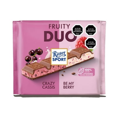 Chocolate Barra Frutal Duo 218 G Ritter Sport