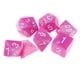 thumbnail image 1 of 7 Uds Dados Poliédricos Para Mazmorras Y Dragones Juegos De Mesa De Dados Rosa Blanco, 1 of 3