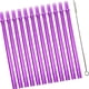 thumbnail image 2 of 12 Pajitas Reutilizables Para Fiestas De Verano Para Ni?os Y Adultos, Color Morado, 2 of 5